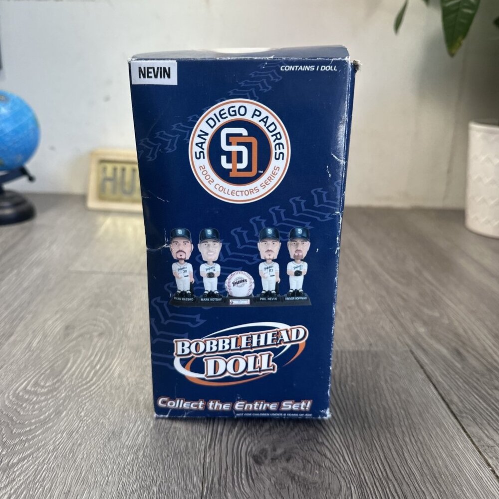 Padres MLB San Diego Baseball PHIL NEVIN Bobblehead #23 Collector Series 2002